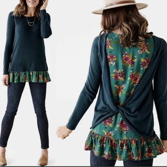 Matilda Jane Twist & Shout Sweater Tunic - Picture 2 of 5